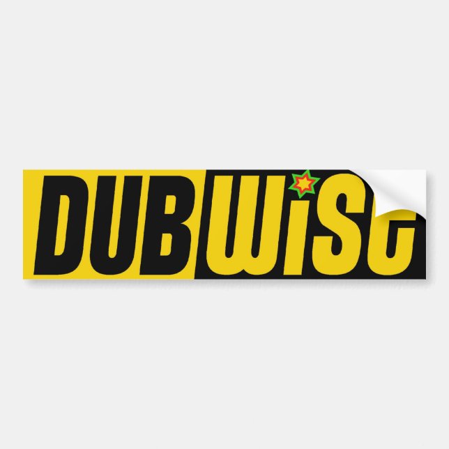 Dubwise Autoaufkleber (Vorne)