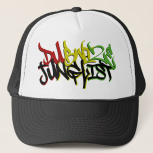 Dubwize Junglist Graffiti-Fernlastfahrer Truckerkappe