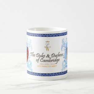 Duc et duchesse de tasse royale de mariage de