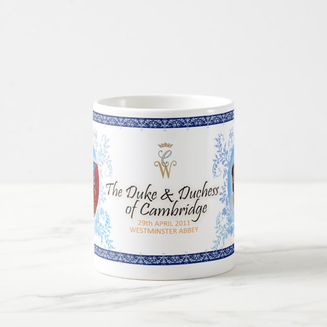 Duc et duchesse de tasse royale de mariage de (Centre)