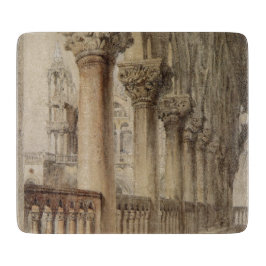 Ducal Palace (von John Ruskin) Schneidebrett
