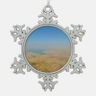 Ducan-See, Kudistan Schneeflocken Zinn-Ornament