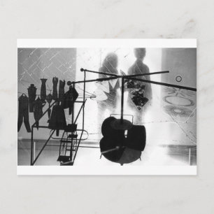 Duchamp Hommage Postkarte