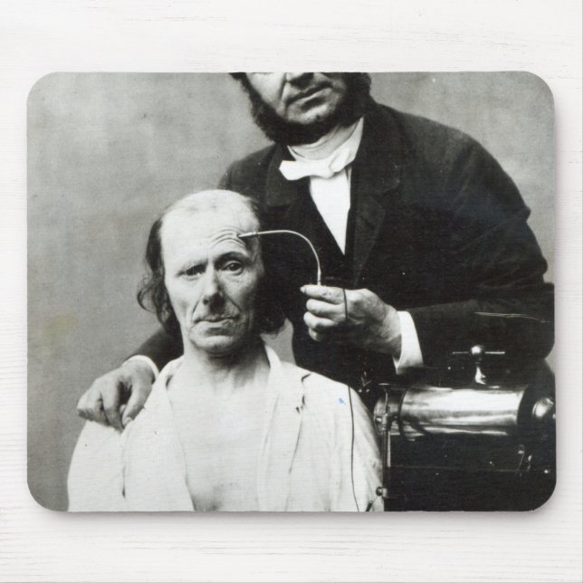 Duchenne De Boulogne mit einem 'Opfer patient Mousepad (Vorne)
