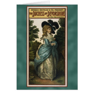Duchesse des cartes d'affiche de théâtre de