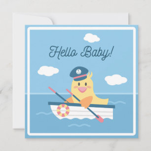 Duck Baby Shower Einladung