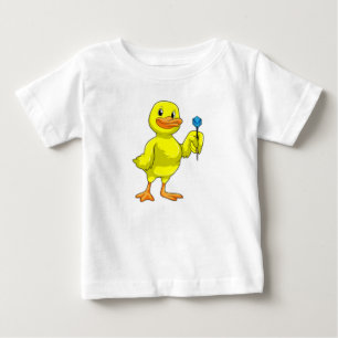 Duck bei Darts mit Dart Baby T-shirt