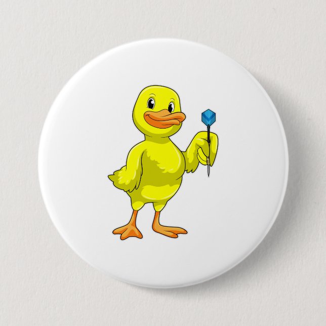 Duck bei Darts mit Dart Button (Vorderseite)