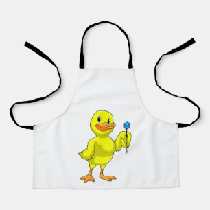 Duck bei Darts mit Dart Schürze