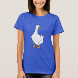 Duck Bird White Duck T-Shirt