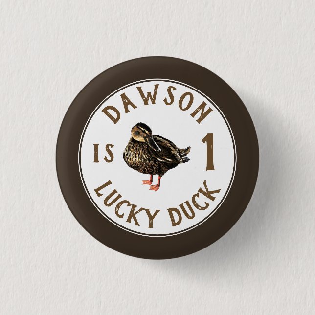 Duck Button (Vorderseite)