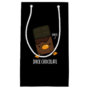 Duck Chocolate Funny Dark Chocolate Pub Dark BG Kleine Geschenktüte
