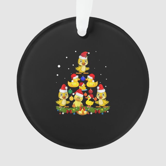 Duck Christmas Tree Ornament (Vorderseite)