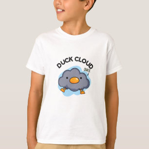 Duck Cloud Funny Weather Puff T-Shirt