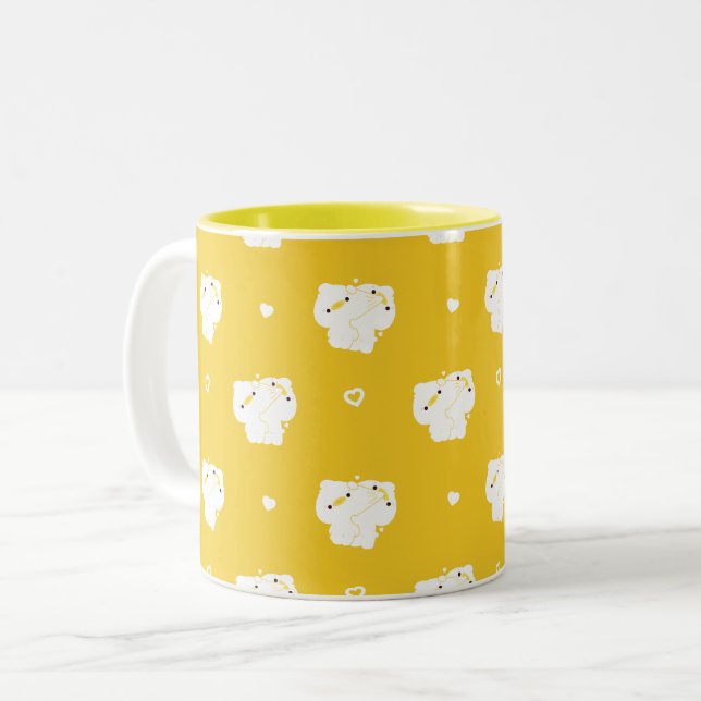 Duck Couple Tasse (Vorderseite Links)