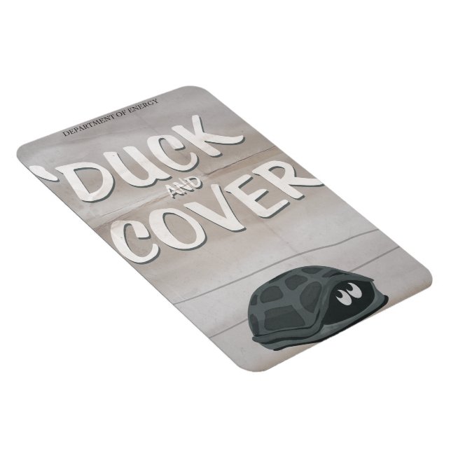 Duck & Cover Magnet (Rechte Seite)