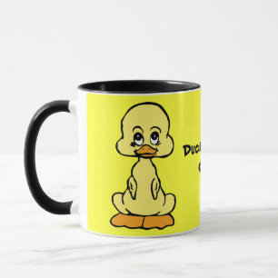 Duck Creek, Ohio gelber Enten-Ringer Keramikbecher Tasse