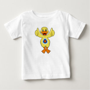 Duck Darts Bullseye Baby T-shirt