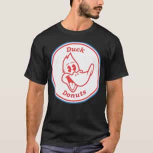 Duck Donuts Cartoon Klassiker T Wasserfarbe Labrad T-Shirt