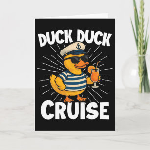 Duck Duck Cruise - Entenliebhaber-Kreuzfahrtschiff Karte
