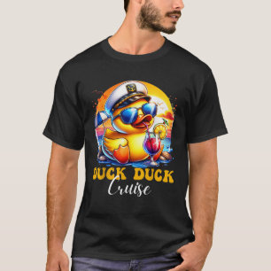 Duck Duck Cruise Funny Family Kreuzfahrt Gr T-Shirt