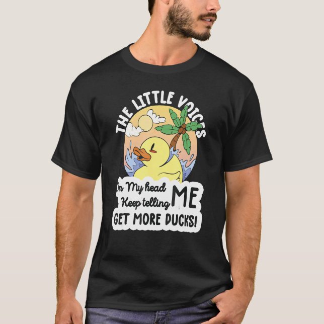 Duck Duck Eigentümer Rubber Duck Rubber Ducks T-Shirt (Vorderseite)