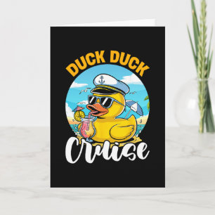 Duck Duck Kreuzfahrt Lustige Familie Kreuzfahrt Pa Karte