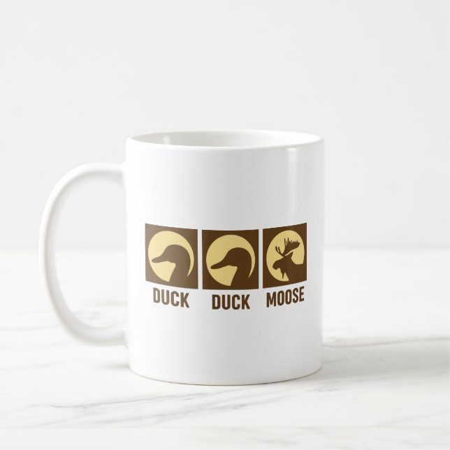 Duck Duck Moose Kaffeetasse (Links)