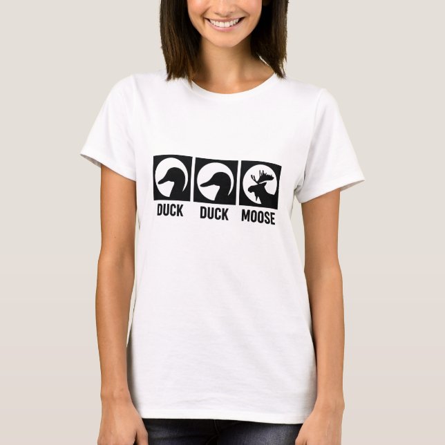 Duck Duck Moose T-Shirt (Vorderseite)