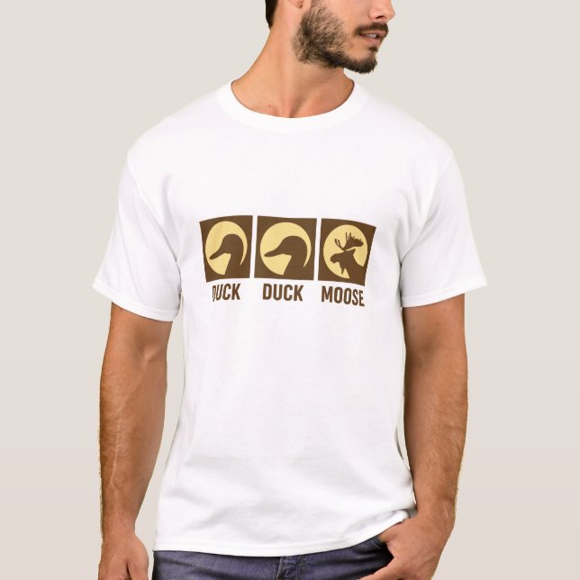 Duck Duck Moose T-Shirt (Vorderseite)