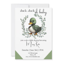 Duck Duck Oh Babydusche zum Thema Babydusche