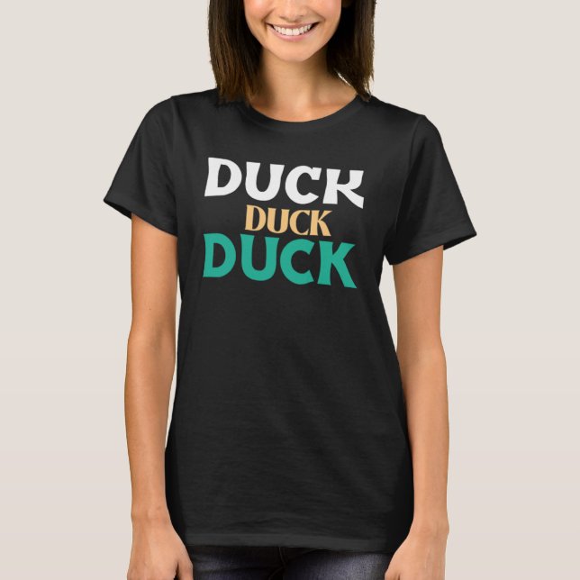 Duck Duck Sarcastic Asteroid T-Shirt (Vorderseite)