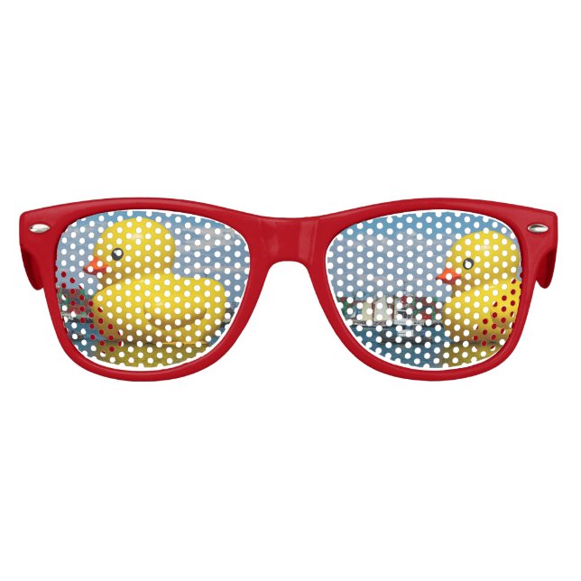 DUCK DUCK SHADES PARTYBRILLE (Vorderseite)