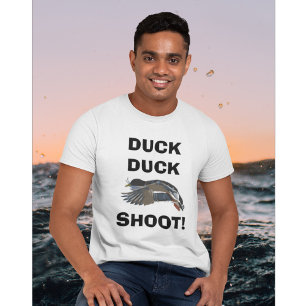 Duck Duck SHOOT! Männerjagd T-Shirt