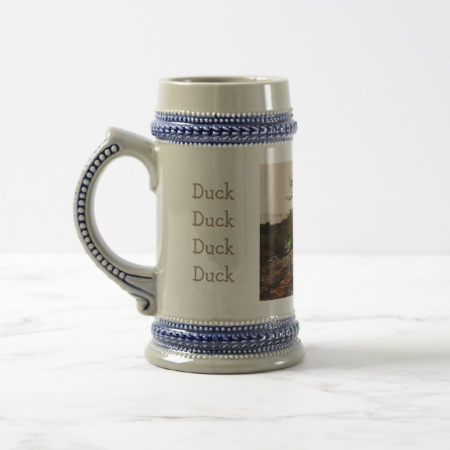 Duck Duck Vintag Bierglas (Links)