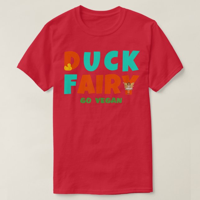 DUCK FAIRY vegan T-Shirt (Design vorne)