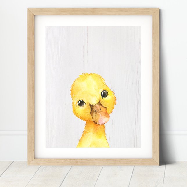 Duck Farm Kinderzimmer Art Print Poster (Von Creator hochgeladen)