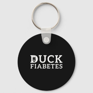 Duck Fiabetes Diabetes Awareness Schlüsselanhänger