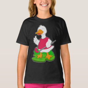 Duck Field Hockey Hockey Stick T-Shirt