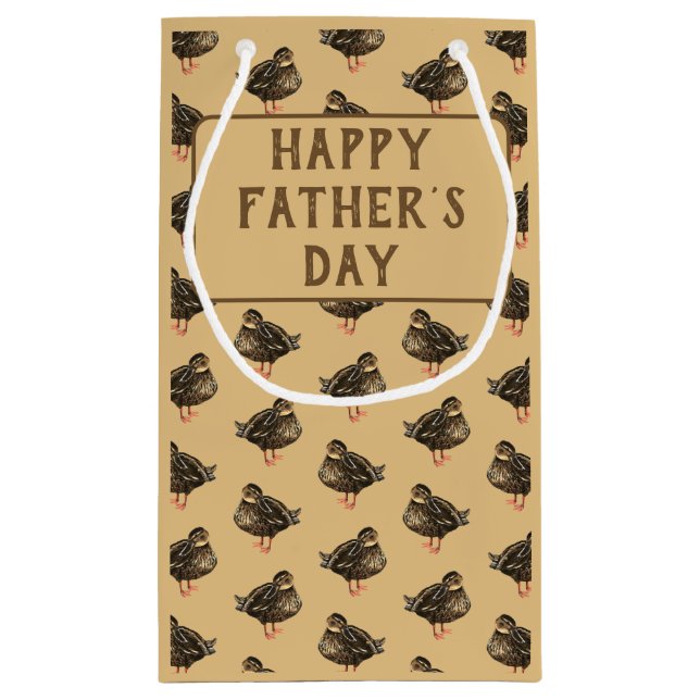 Duck Gift Bag Kleine Geschenktüte (Rückseite)