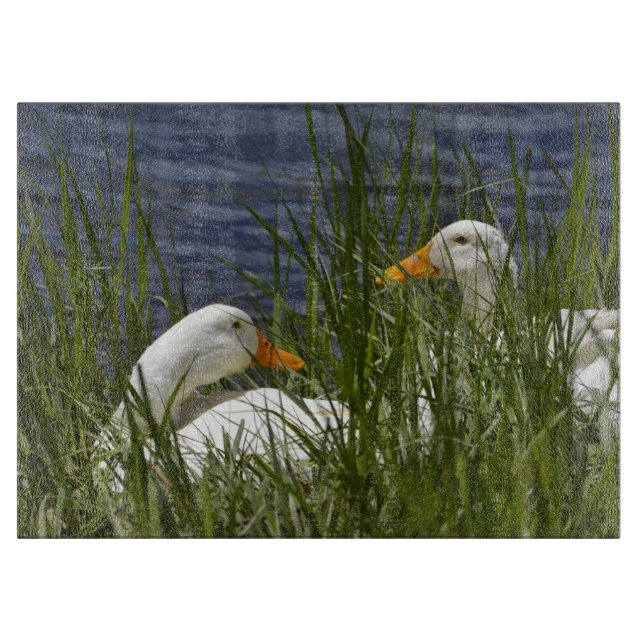 Duck Glass Cutting Board Schneidebrett (Vorderseite)