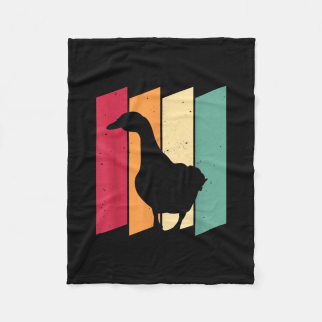 Duck Goose Bauer Gift Fleecedecke (Vorderseite)