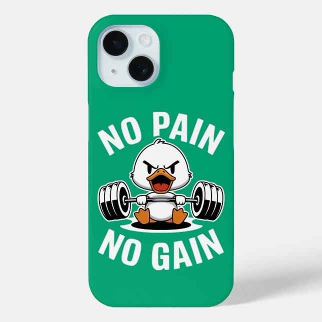 Duck Gym Design | Funny Fitness Artwork Case-Mate iPhone Hülle (Rückseite)