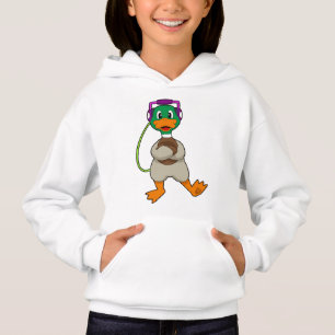 Duck Headphone Music Hoodie