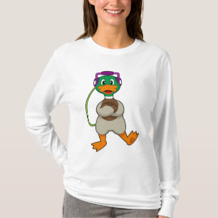 Duck Headphone Music T-Shirt