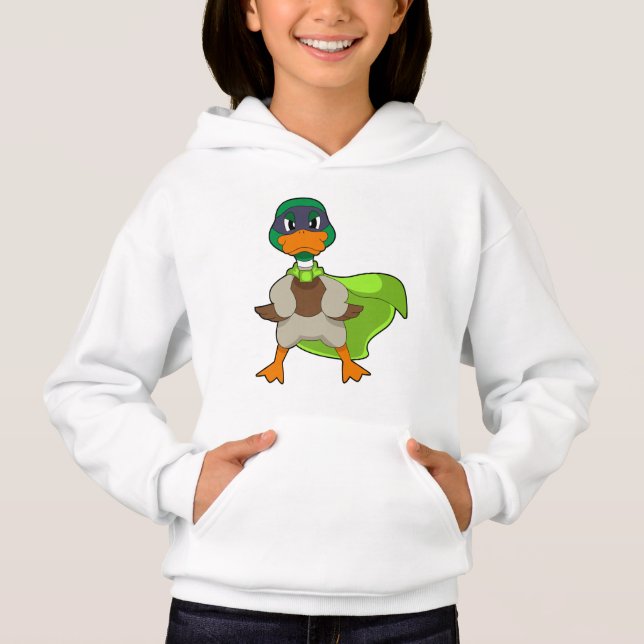 Duck Hero Cape Hoodie (Vorderseite)