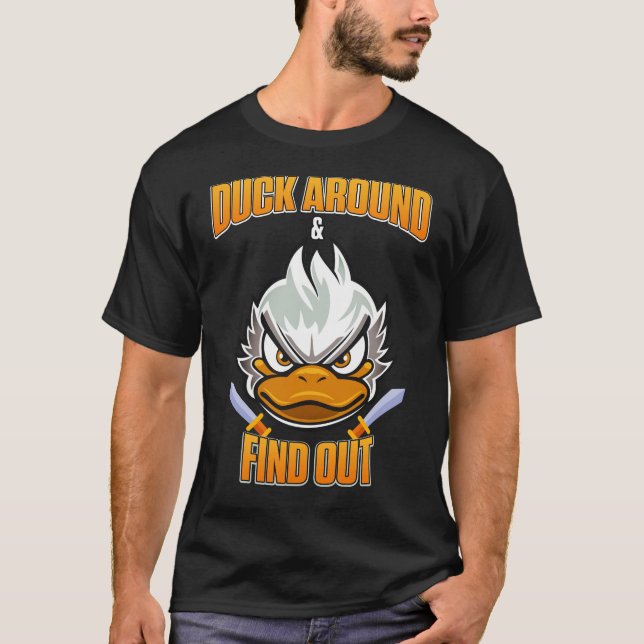Duck herum und finde heraus T-Shirt (Vorderseite)