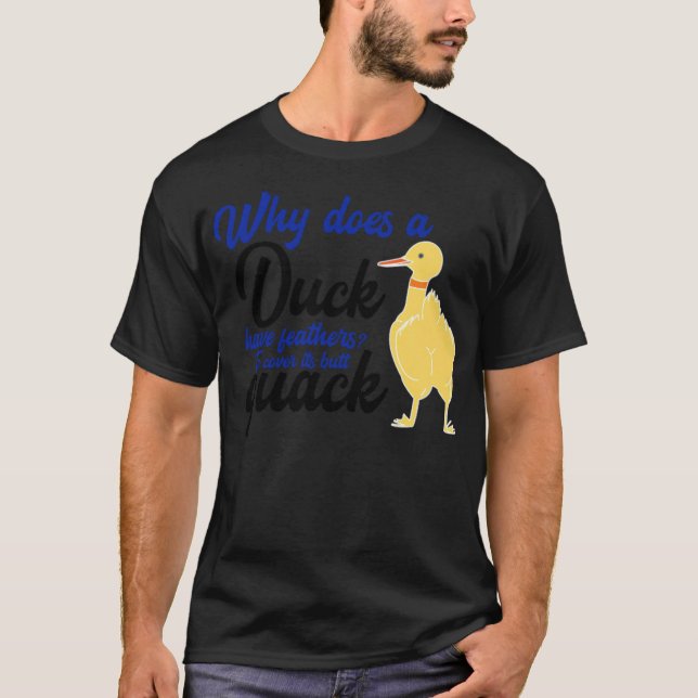 Duck Hintern Quack Funny Gift T I Kostümlabrador T-Shirt (Vorderseite)