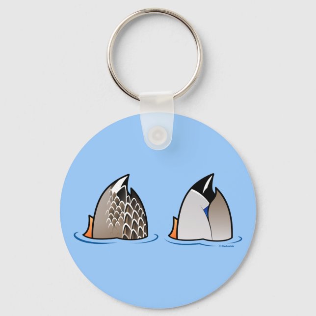 Duck Hinterns Schlüsselanhänger (Vorderseite)