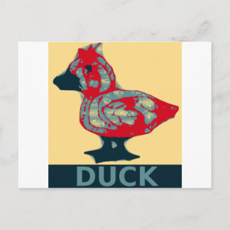 Duck Hope Postkarte